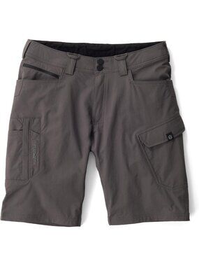 Deep Grey 34W x 11L Work Shorts - Hot Weather, 4-Way Stretch, Durable Design